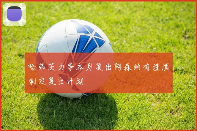 哈弗茨力争本月复出阿森纳将谨慎制定复出计划